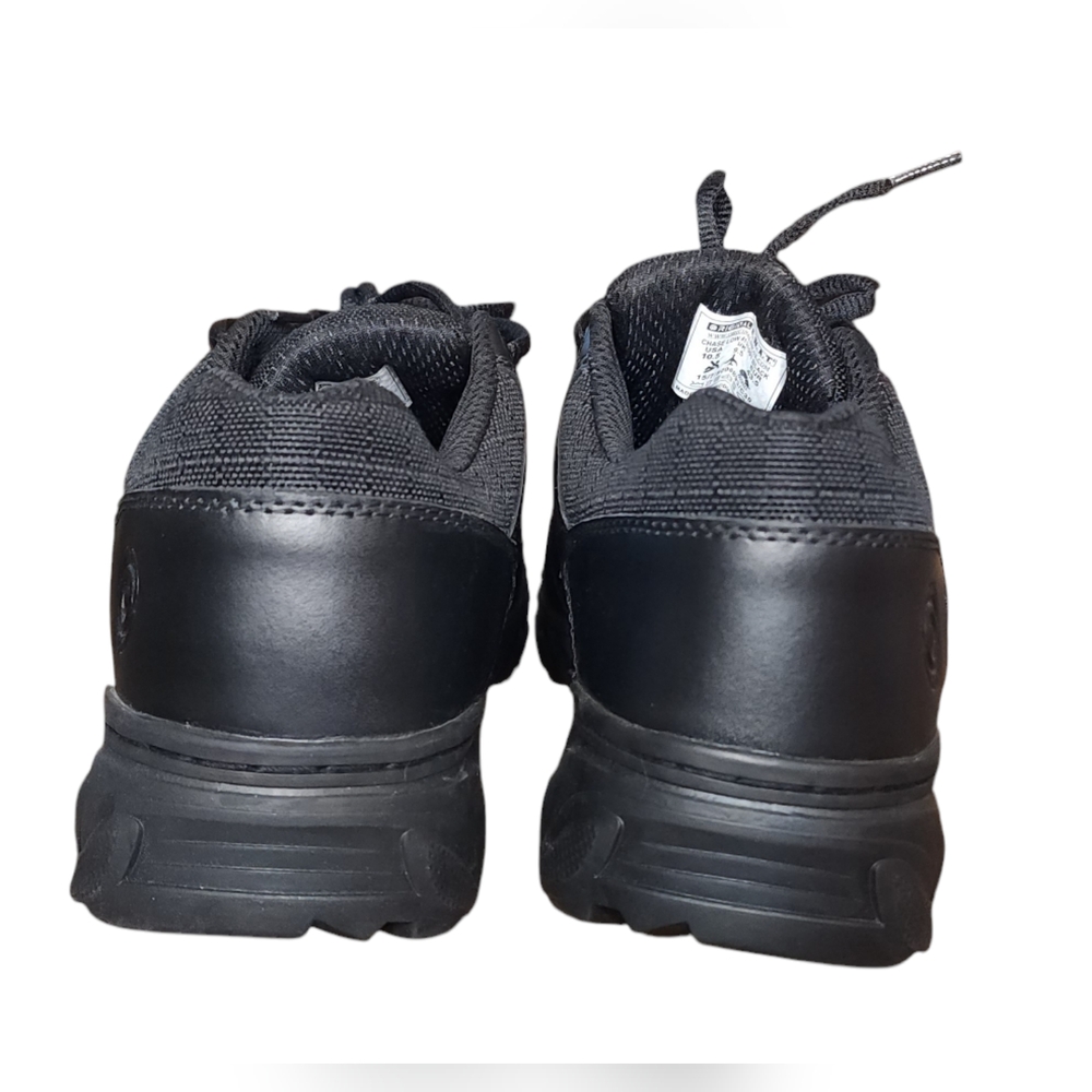 Original Swat Chase Low Mens Black Leather Lace Up Tactical Boots Size 10.5 - Picture 2 of 8